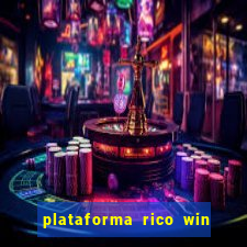 plataforma rico win paga mesmo